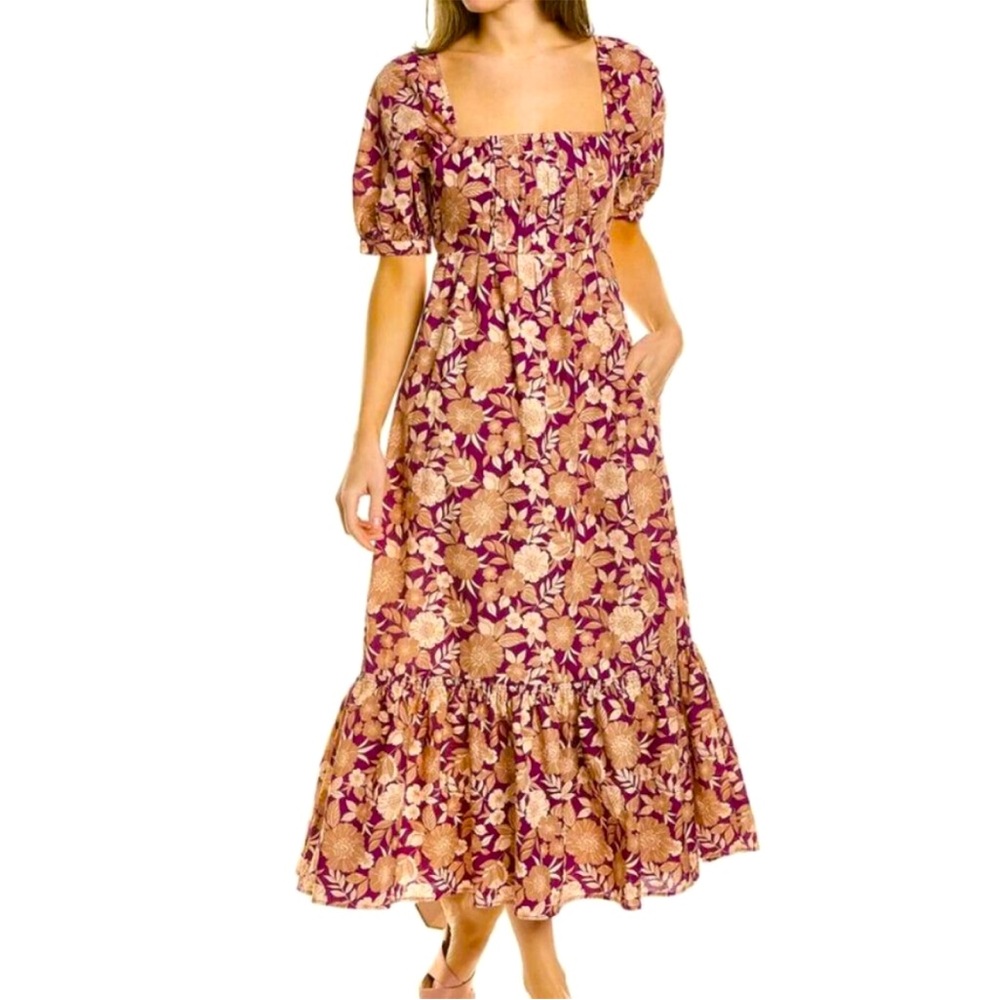 Favorite Daughter Open Back Midi Dress